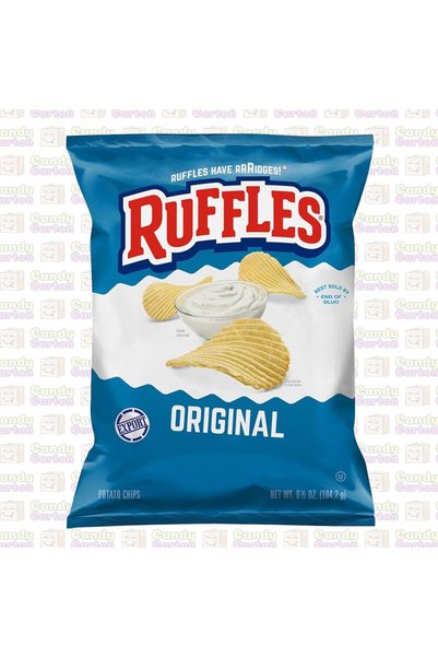Ruffles رقائق بطاطس رافلز بنكهة الاصلية 184.2 جرام مستورد امريكا Original 184.2g