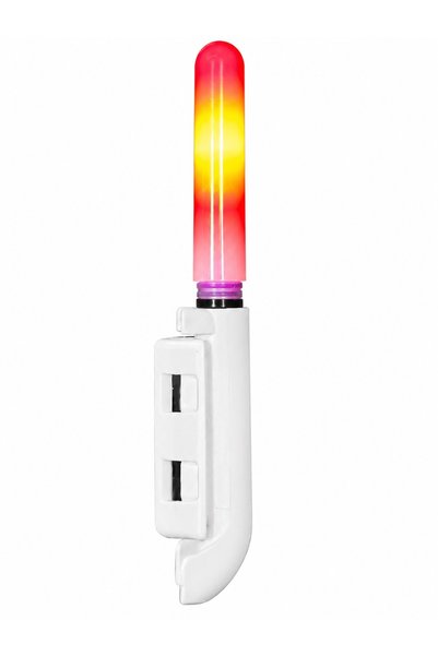 Smax Avertizor de vârf luminos pescuit rod tip light LED ROSU-VERDE