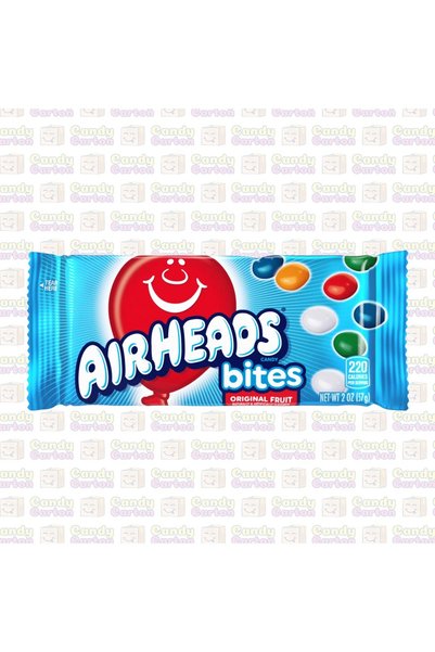 Airheads اير هيدز بايتس حلويات بنكهة الفواكه الأصلية 57 جرام مستورد امريكا Bi...