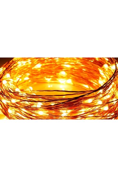 OXFORD HOME Χριστουγεννιάτικα φωτάκια 100 LED σε θερμό τόνο με USB