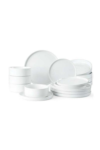 Generic Famiware Nebula 16 Piece Stoneware Dinnerware Set, Set for 4, Scratch...