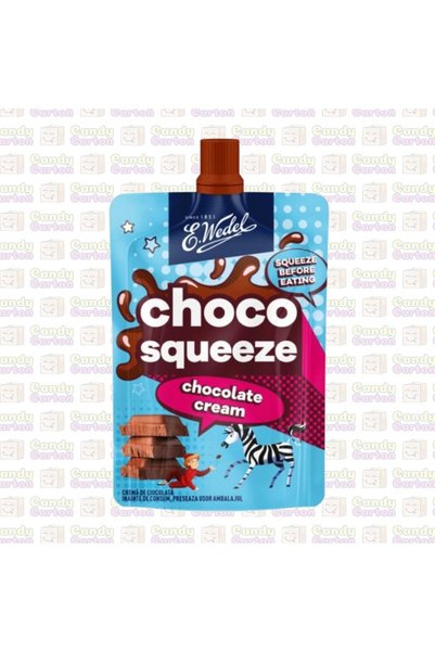 choco شوكو سكويز شوكولاتة سائلة مصاص من فيدل- 50 جرام squeeze