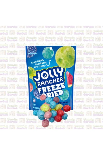 Jolly Rancher حلوى جولي رانشر المجففة بالتجميد بنكهات الفاكهة الاصلية 87 جرام...