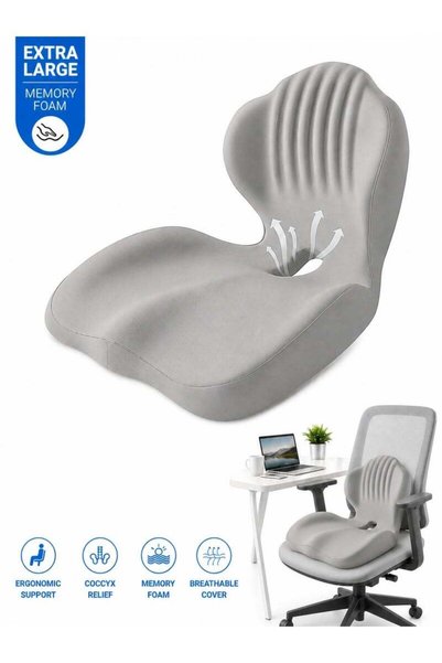 Generic BOFAN Ergonomic Seat Cushion with Lumbar Support, Multi - Purpose Ort...