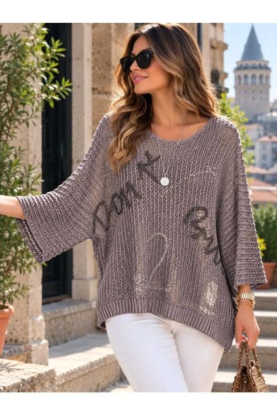 BERCHEM OTANTİK Italian Patterned Sweater / Tunic