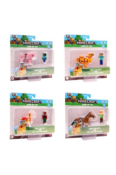 MINECRAFT 3D Wind-Up Toy Assorted, 1 Piece