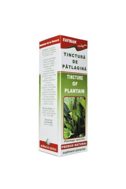 Favisan Tinctura de Patlagina Favisan, 50 ml