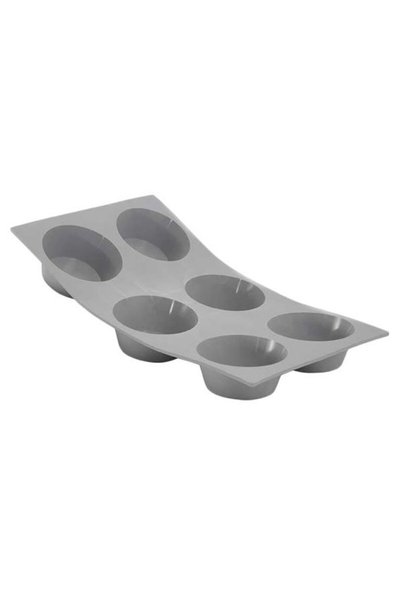 De Buyer Φόρμα σιλικόνης για 6 μάφιν, 30 x 17.6 εκ. - μάρκα  "de Buyer "