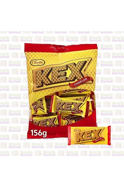 CLOETTA كيكس ويفر شوكولاتة سويدي ميني من كلويتا 156 جرام مستورد السويد Kex ch...
