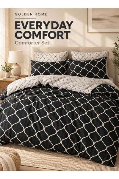 Generic Golden Home Luxurious All-Season Comforter Set - Soft, Cozy, and Eleg...