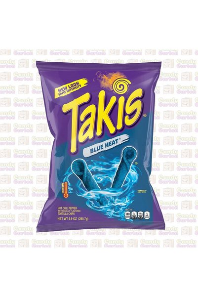 Takis تاكيس رقائق التورتيلا بالحرارة الازرق لمحبي النكهات الحارة 113غرام