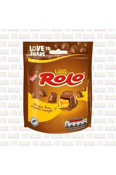 Little شوكولاتة رولو ليتل بحشوة الكراميل 103 جرام مستورد كندا Rolo Pouch Bag ...