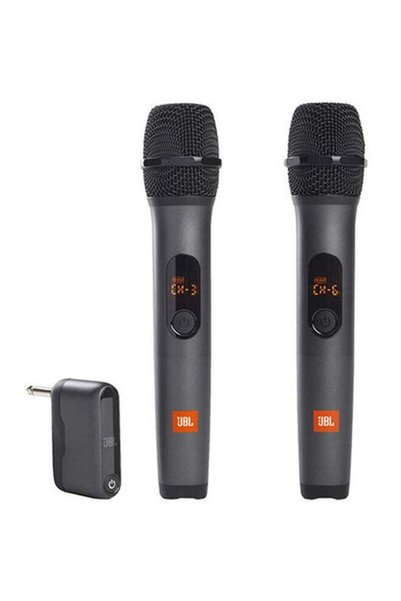 Generic JBL Wireless Microphone Set International Version JBLWIRELESSMIC-D Black