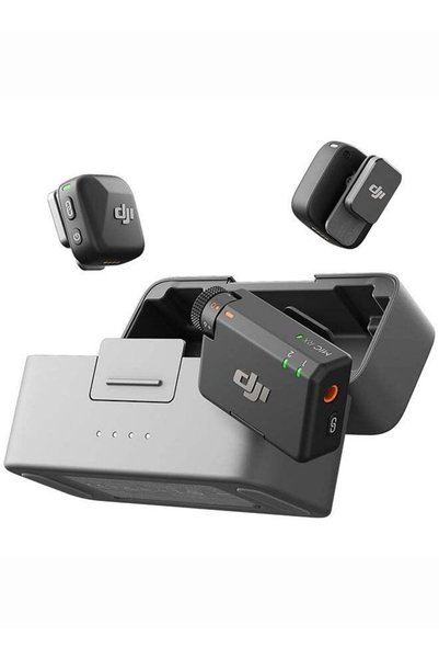 Generic DJI Mic Mini (2 TX + 1 RX + Charging Case) DMMT01 Black