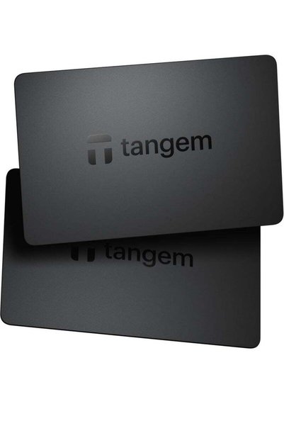 Generic tangem Crypto Hardware Wallet 2.0 [PACK OF 2 Cards] - Black