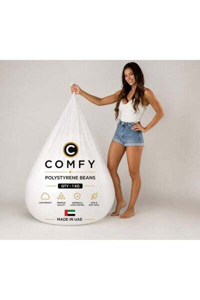 Generic COMFY VIRGIN POLYSTYRENE BEANS FOR BEANBAG REFILL
