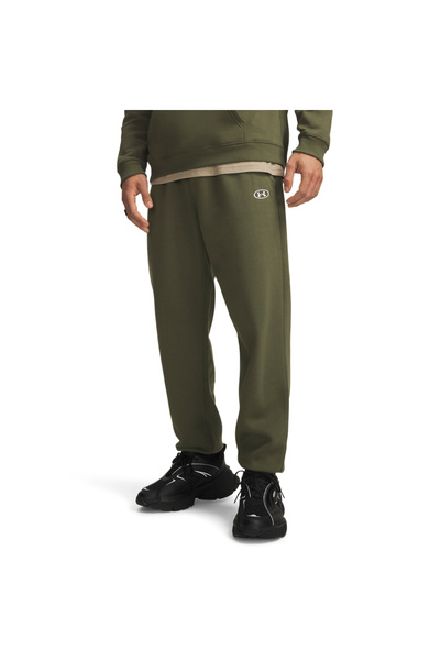 Under Armour Pantaloni Fleece Rival pentru bărbați, Joggeri din amestec de bu...