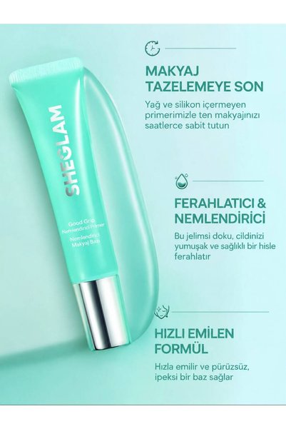 SHEGLAM Good Hydrating Nemlendirici Makyaj Bazı - Yağ ve Silikon içermeyen 15 ml
