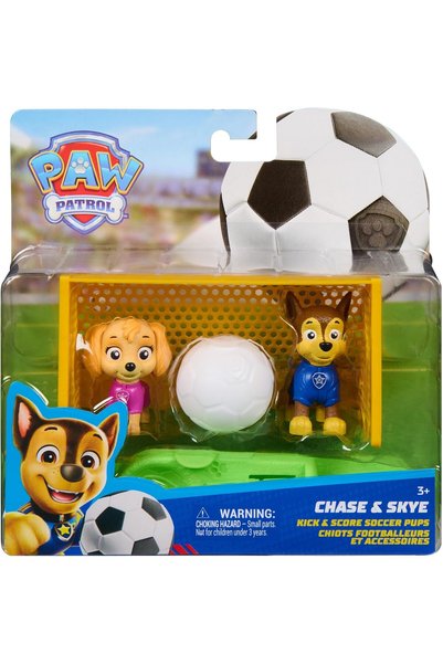PAW PATROL Kick and Score Football Pups Figure