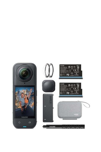 Generic Insta360 X5 Essentials Bundle | X5 Camera + Extra Battery + 114cm Inv...