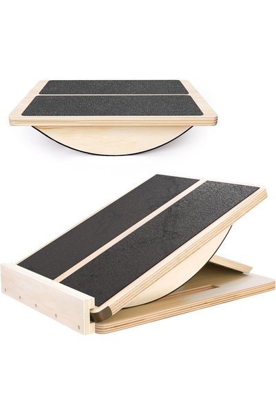Dotail Tilted Balance Board, 2-in-1, 3 adjustable angles (25°/30°/35°), weigh...