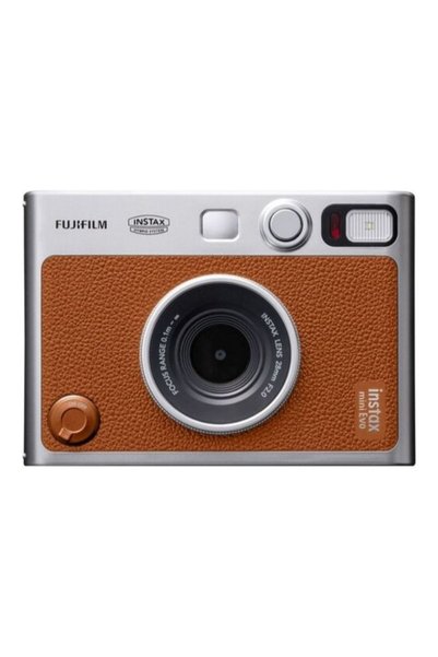 Generic FUJIFILM Instax Mini EVO Hybrid Instant Camera – Brown (USB-C) | Inst...
