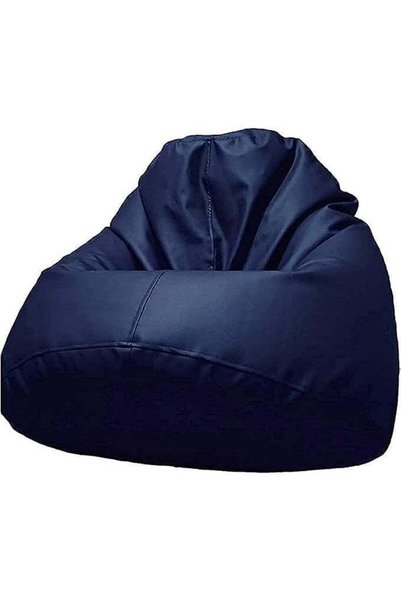 Generic Harmony Home Leather Lounger Bean Bag – Comfortable Floor Chair for A...