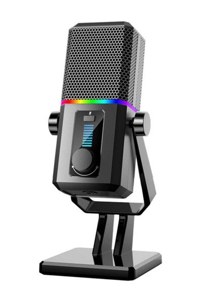 Generic COOLCOLD Professional USB Microphone Kit Plug & Play，Live K-Song Reco...