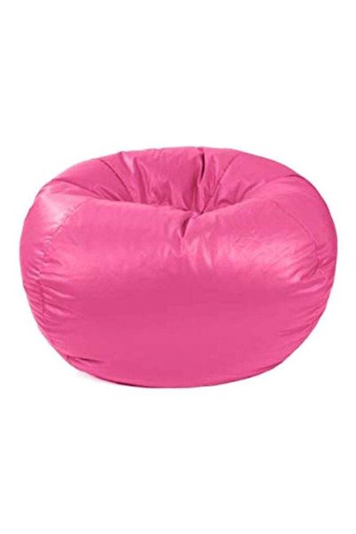 Generic Gold Medal Bean Bags Leather Bean Bag Hot Pink 80x50cm