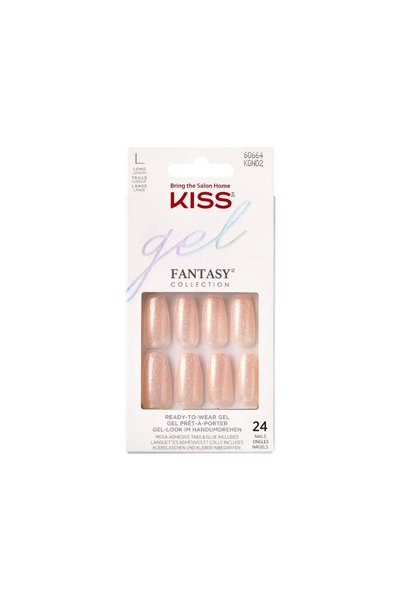Kiss Gel Fantasy Nails Long Length KGN02