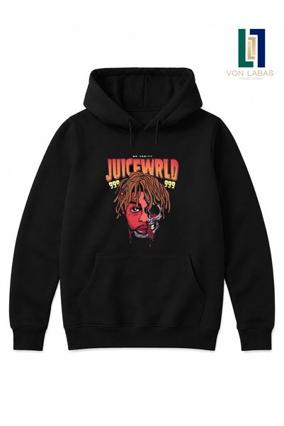 Grafftee Clothing Juice World Wrld Rapper Unisex Βαμβακερό Νέο Φούτερ Υψηλής ...