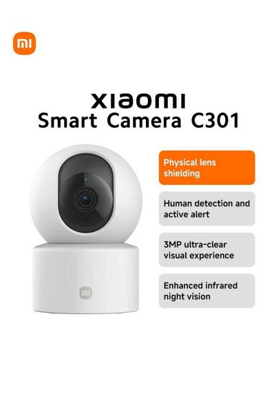 Generic Xiaomi Smart Camera C301 | 3MP with 2K Image Quality | MJA1 Security ...