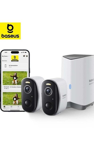 Generic Baseus Wireless Security Camera, HD CCTV Camera, 2K Smart Outdoor Sec...