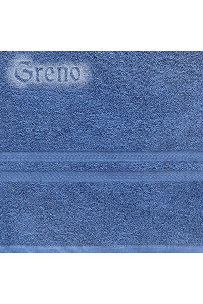 Greno Prosop de baie Junak Frotte 50x100cm, 100% bumbac, 400g/m2, albastru