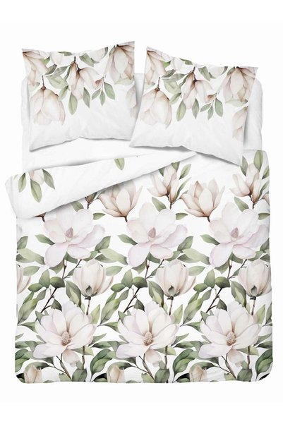 Detexpol Lenjerie de pat Detexpol, colectia Naturalis, 220x200 cm, floral, al...