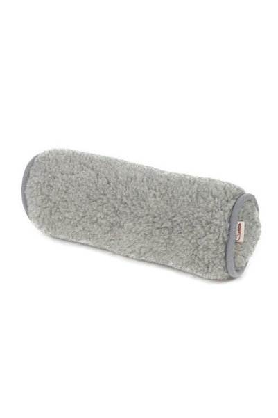 Kampol Perna medicala din lana Merino, Kampol, 50x15cm, gri, cu umplutura din...