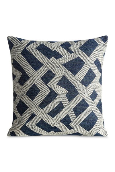 Eurofirany Fata de perna DALIA 43 x 43 albastru marin