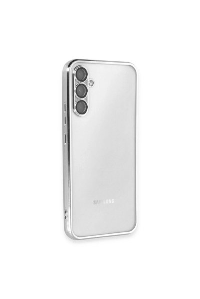 FMA Samsung Galaxy A54 5g Case Silicone with Razer Lens - Silver