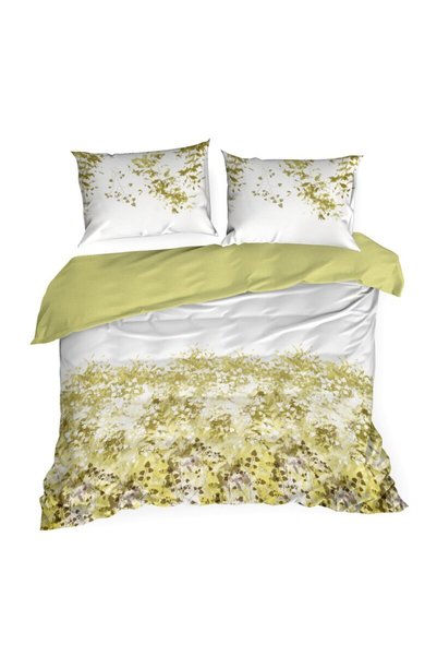 Eurofirany Set lenjerie de pat, Eurofirany, 220 X 200, Bumbac satinat, Multic...