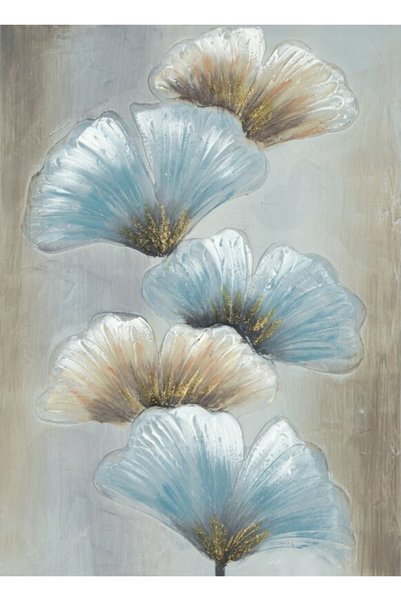 Eurofirany Tablou Decorativ, Eurofirany, 528A, Frunze De Ginkgo, Boho, Planta...