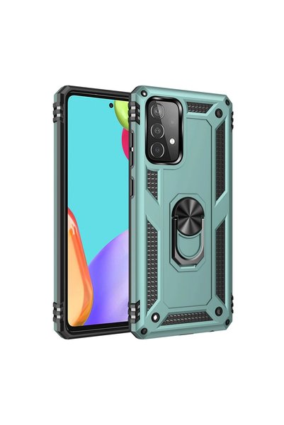 FMA Samsung galaxy a33 5g case sofia ring silicone cover - green
