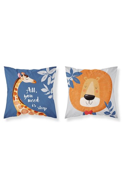 Detexpol Fata de perna 40x40 cm, bumbac, multicolor, cu imprimeu pentru copii...