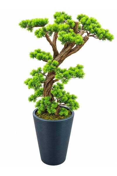 OSKARYUM Yapay Bonsai Ağacı 100 Cm Doğal Gövde