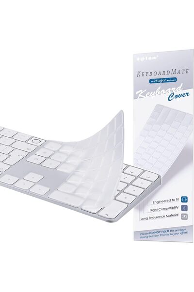 GENERAL Keyboard Cover for 2024 M4 iMac Magic Keyboard (Europe Layout, 7 Shap...