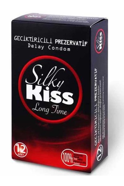 Silky Kiss Long Time Prezervatif