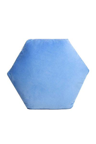 Domarex Perna decorativa Shape 3D, 38x42x12cm, albastra