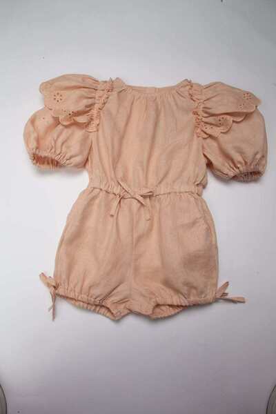 Gingersnaps أفرول قصير بلون واحد للفتيات