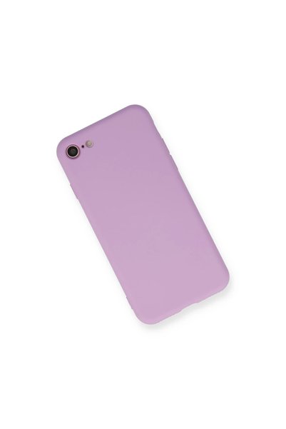 Bezos Iphone 7 case nano inner velvet silicone - purple