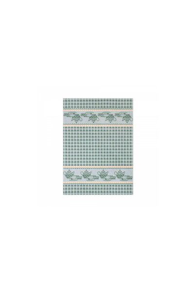 Zwoltex Prosoape de bucatarie set 50x70cm, verde, design modern, 100% bumbac