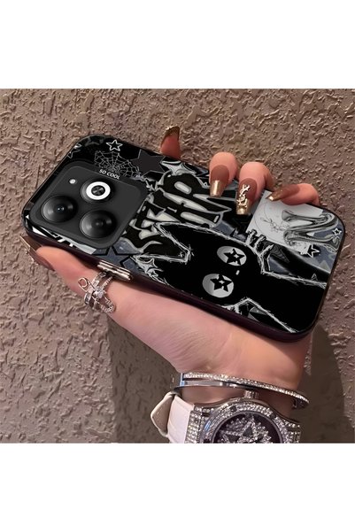 CHICASELUX حافظة مطبوعة على طراز جرافيتي متوافقة مع هاتف Tecno Spark 20، ذات ...